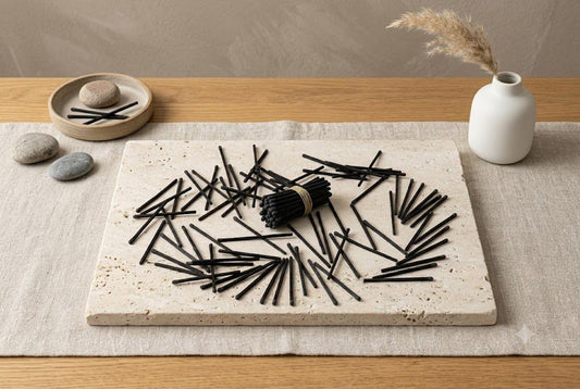 3-Inch Loose Matchsticks – Black Stem/Black Tip Wooden Safety Matches