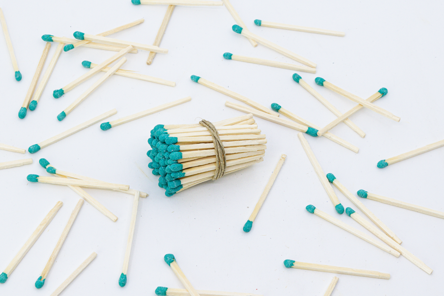 2" Light Green Tip Wooden Matchsticks - Safety Matches, Bulk, Loose, 2 Inches Wholesale