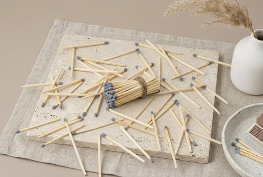 3-Inch Loose Matchsticks – Gray Tip Wooden Safety Matches