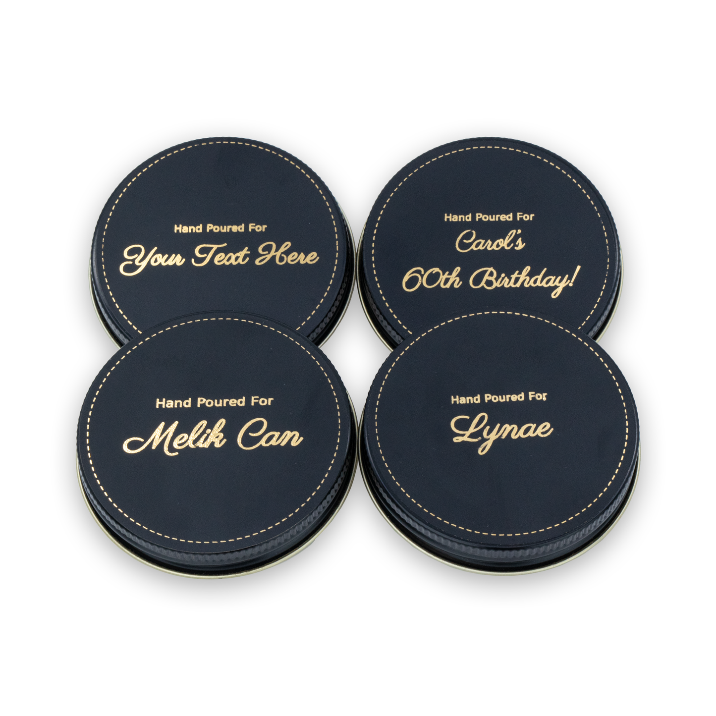 Happy Birthday - Personalized Custom Gift - Scented Soy Candle