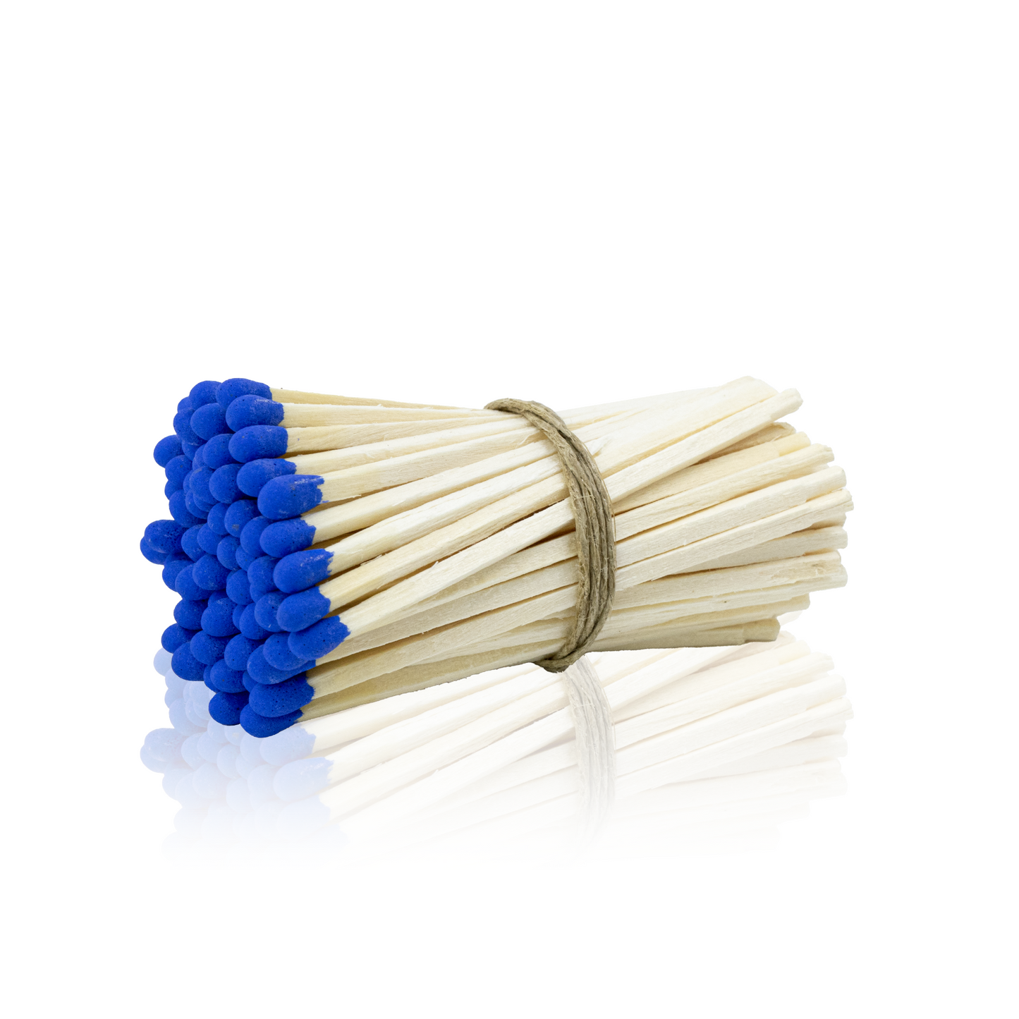3" Long Wooden Matchstick Bundles - Blue Matches