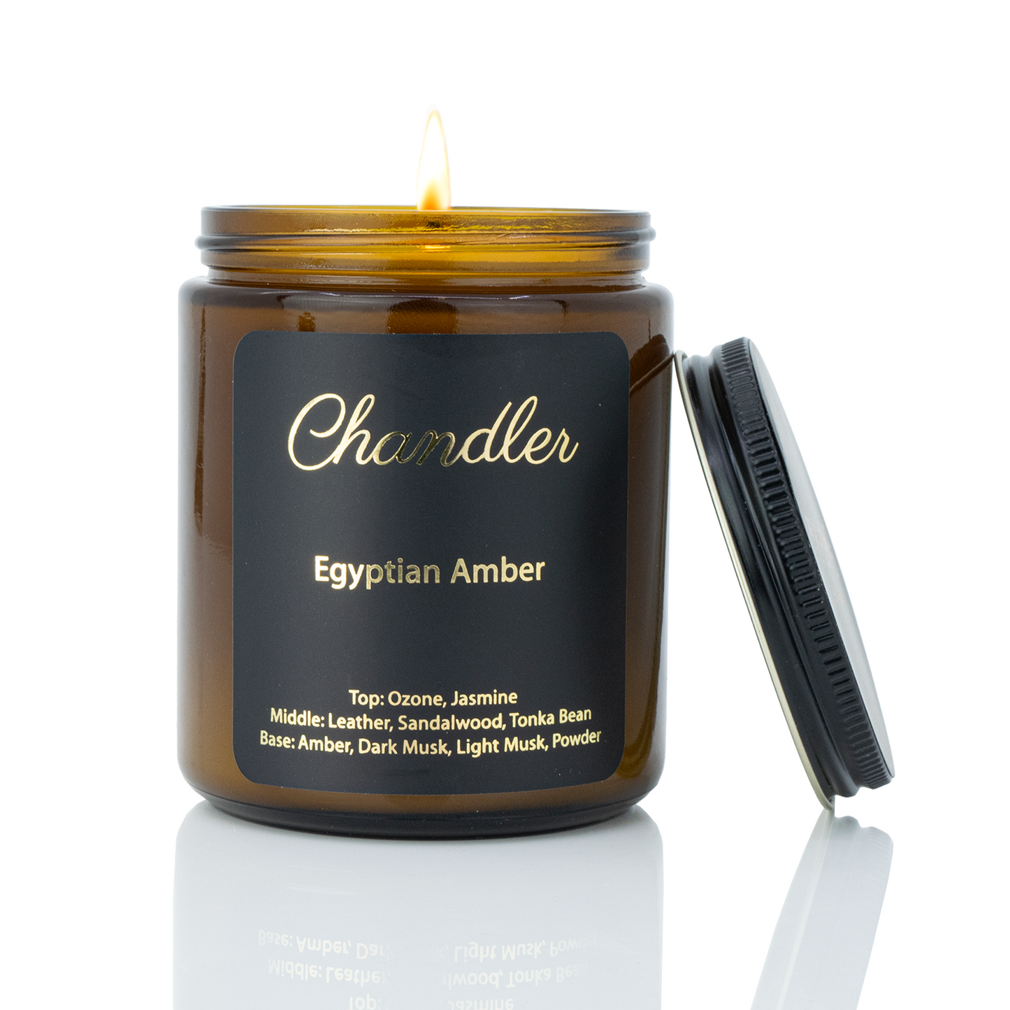 Egyptian Amber Scented Soy Candle