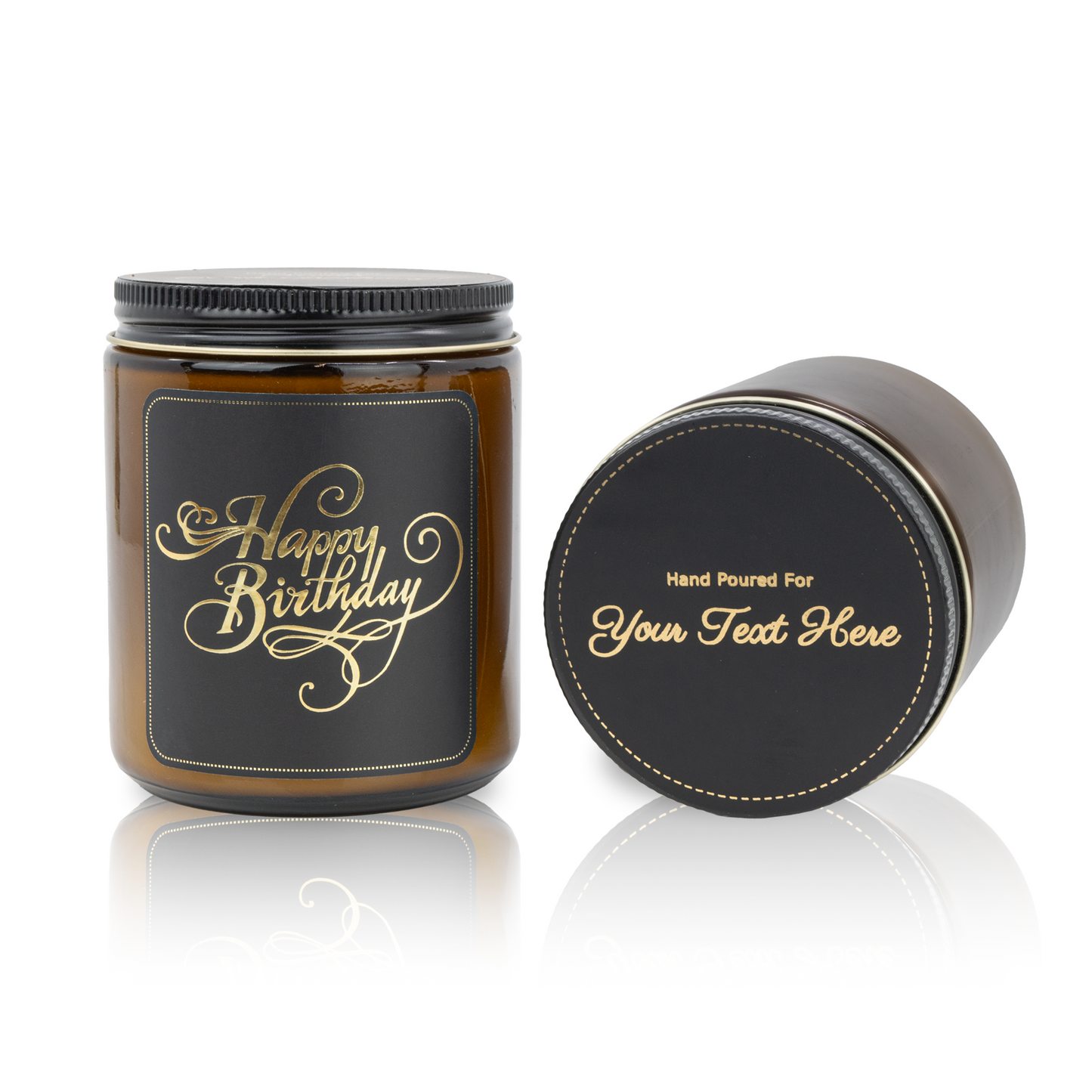 Happy Birthday - Personalized Custom Gift - Scented Soy Candle