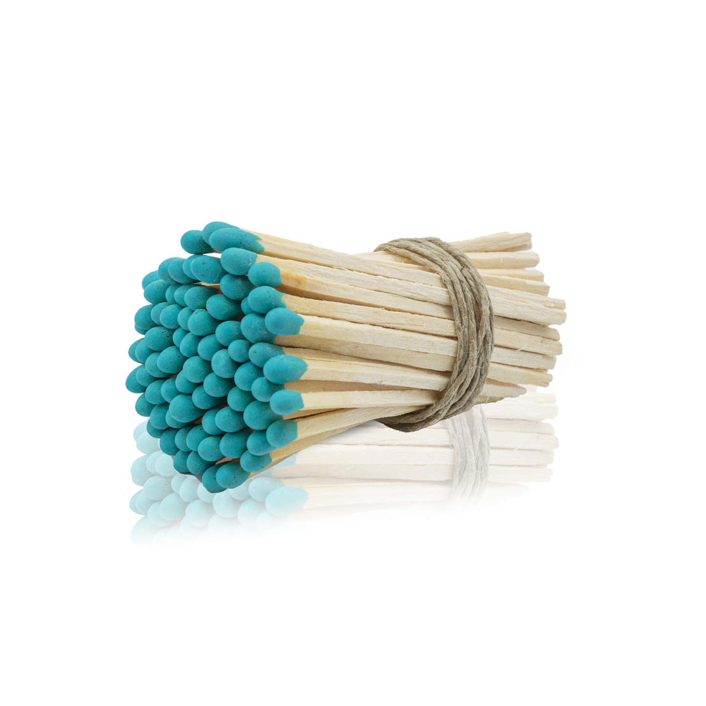 3" Long Wooden Matchstick Bundles - Light Green Matches
