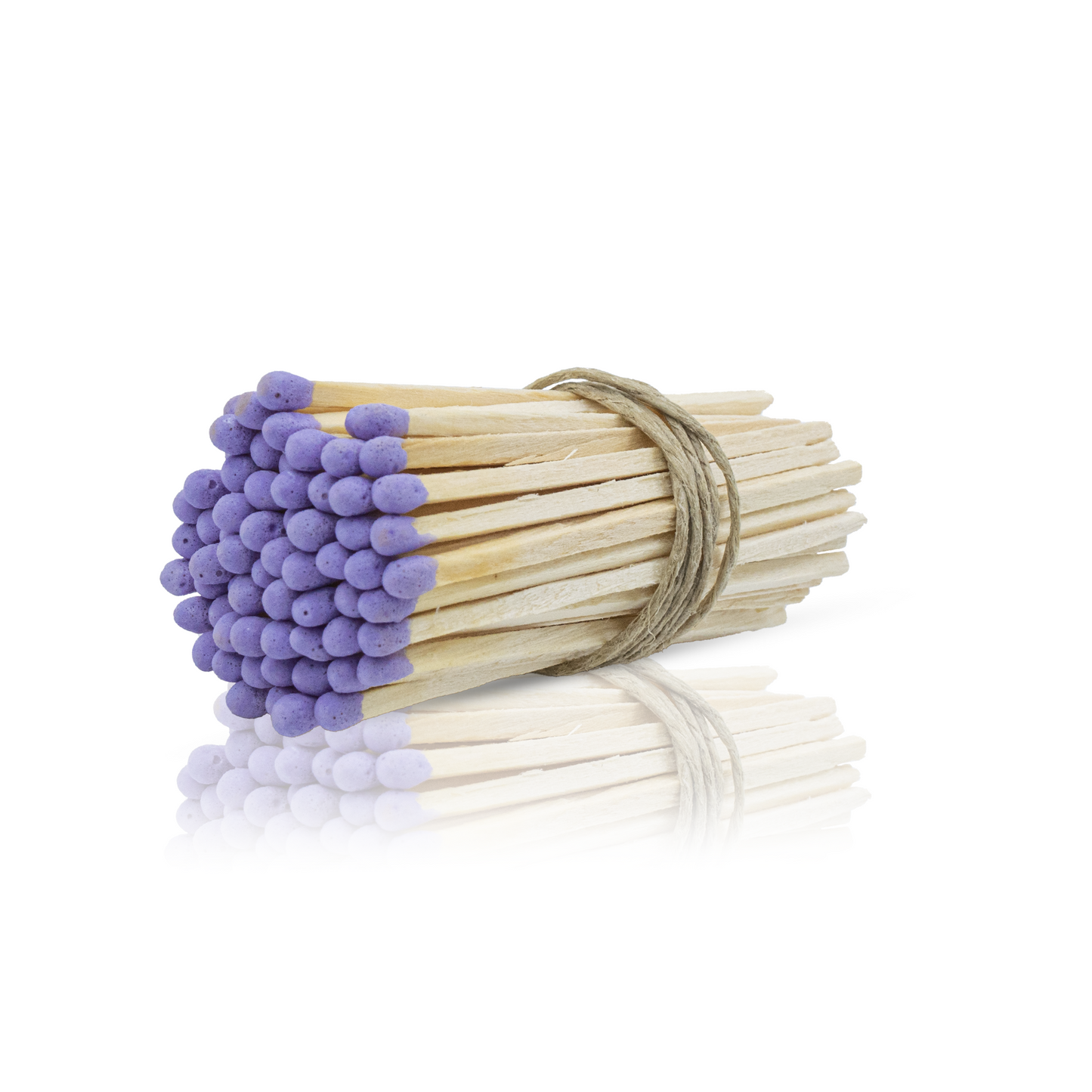 3" Long Wooden Matchstick Bundles - Purple Matches