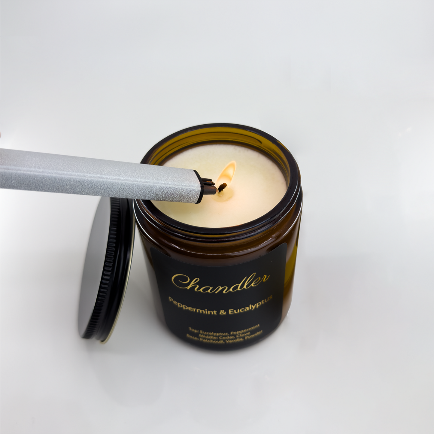 Candle Lighter Electric Slim Long Flameless Rechargeable - Chandler Studio