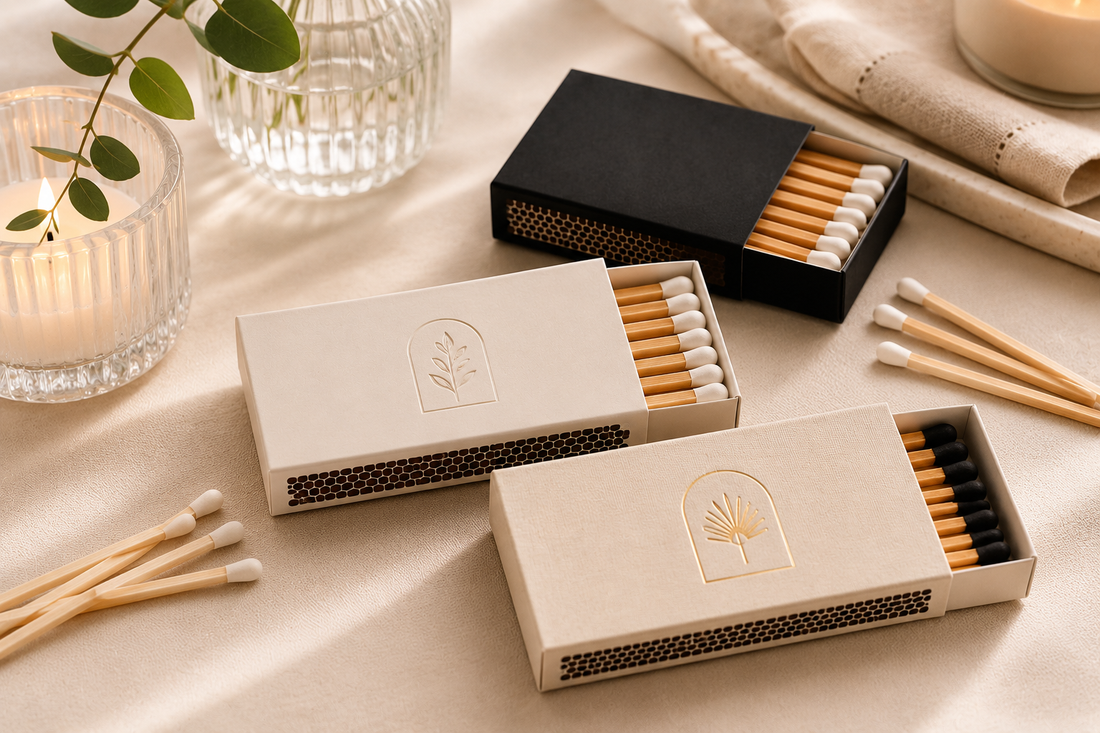 Custom Matchboxes for Restaurants and Hotels: A Small Detail That Strengthens Your Brand