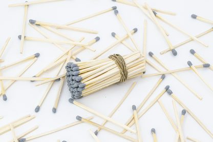 3-Inch Loose Matchsticks – Gray Tip Wooden Safety Matches