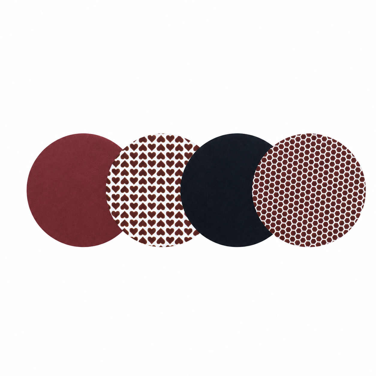 1.5" Round Adhesive Match Striker Stickers for Safety Matches