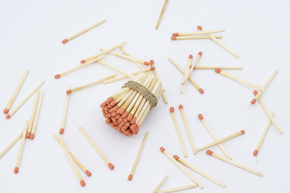 2-Inch Loose Matchsticks – Orange Tip Wooden Safety Matches