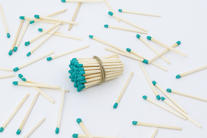 2-Inch Loose Matchsticks – Light Green Tip Wooden Safety Matches