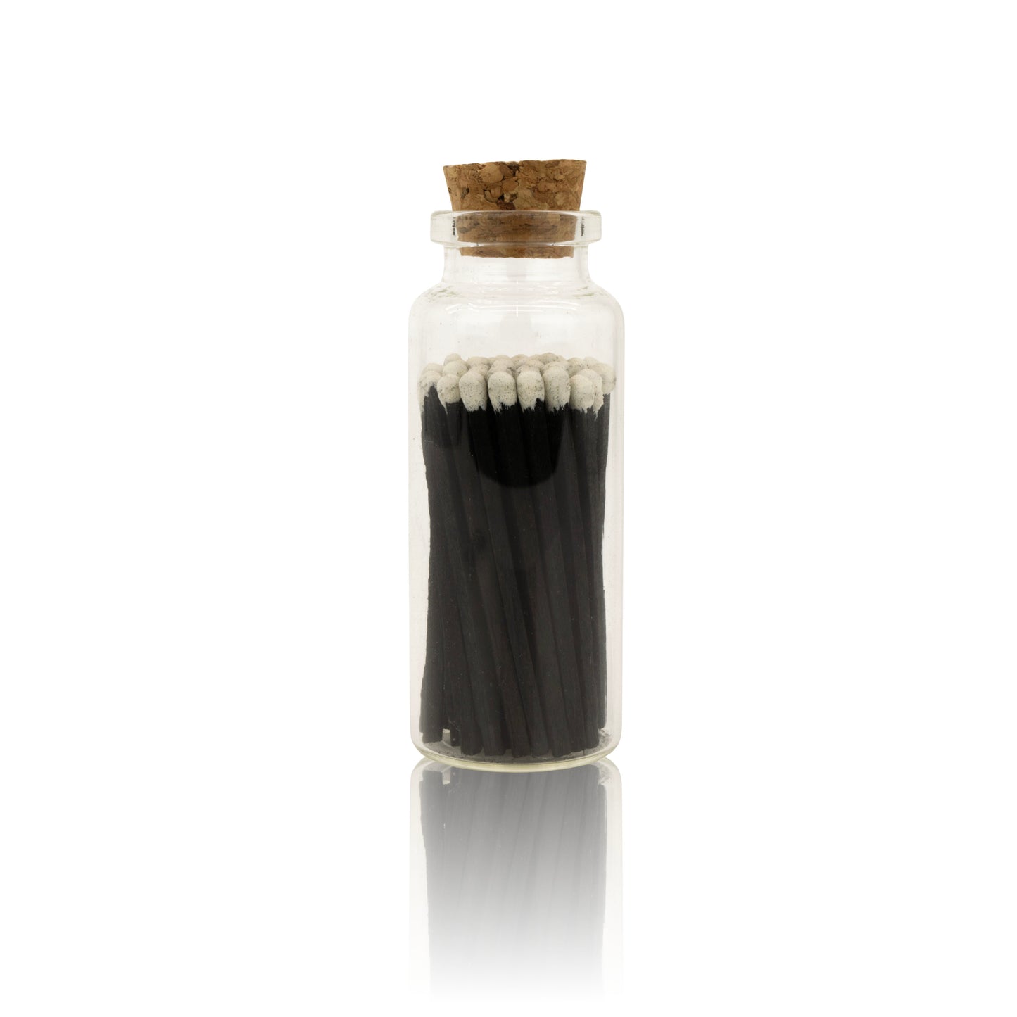 2" Long Black Stem / White Tip Wooden Matchsticks - Safety Matches, Bulk, Loose, 2 Inches Wholesale