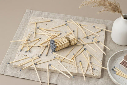 3-Inch Loose Matchsticks – Gray Tip Wooden Safety Matches