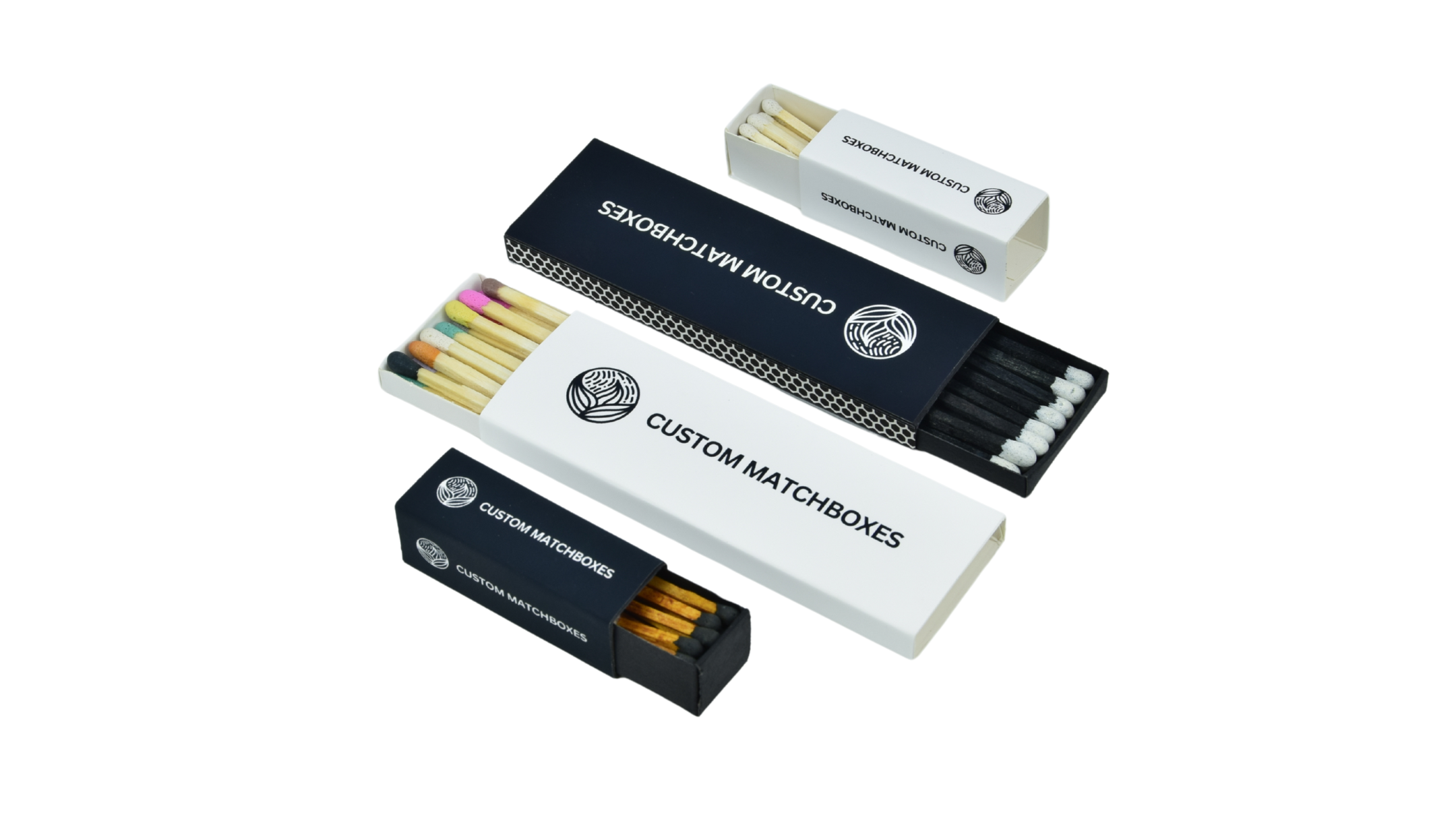 Custom Matchboxes - Set of 10 - Personalized - Colorful Matchsticks ...