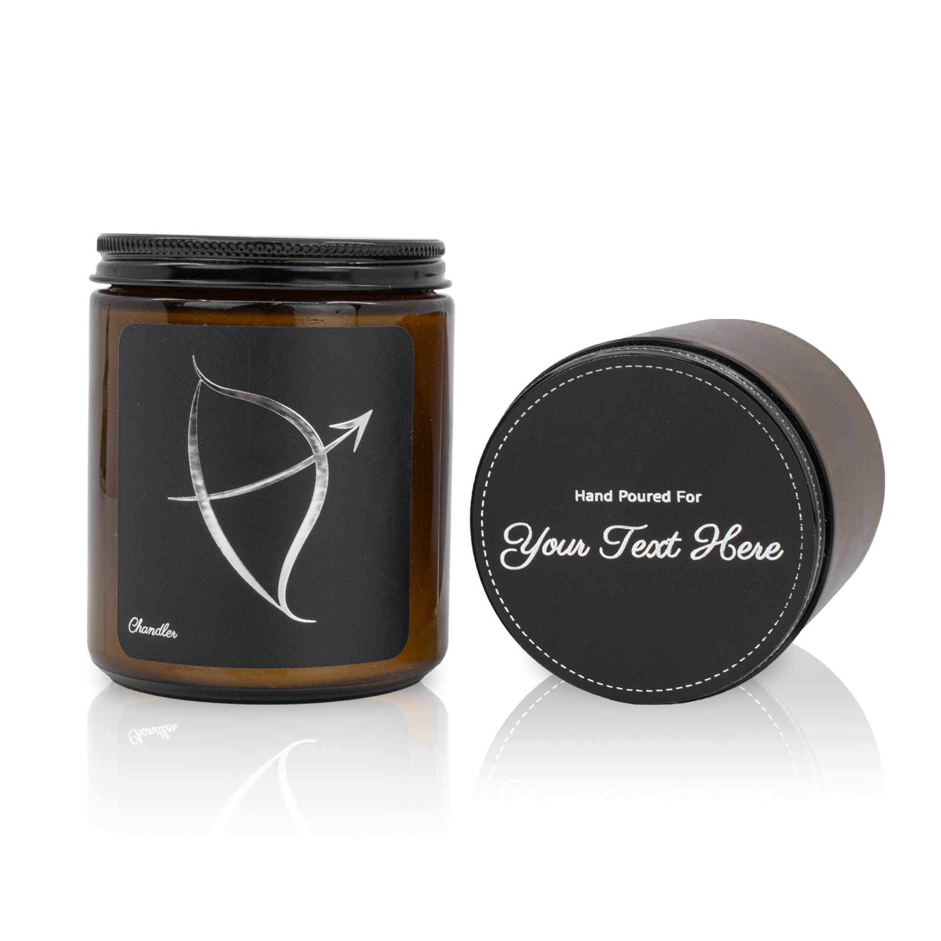 Sagittarius Zodiac Sign - Scented Soy Candle - Personalized