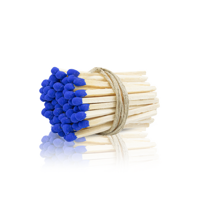 2-Inch Loose Matchsticks – Blue Tip Wooden Safety Matches