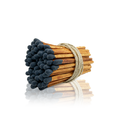2-Inch Loose Matchsticks – Brown Stem/Black Tip Wooden Safety Matches