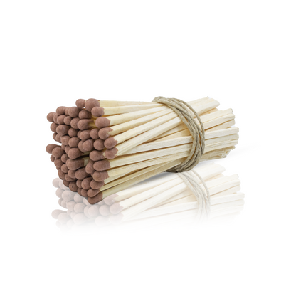3-Inch Loose Matchsticks – Brown Tip Wooden Safety Matches