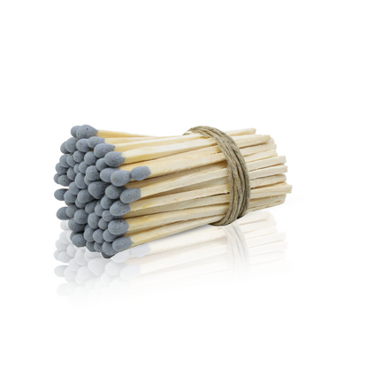 3-Inch Loose Matchsticks – Gray Tip Wooden Safety Matches