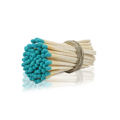 3-Inch Loose Matchsticks – Light Green Tip Wooden Safety Matches