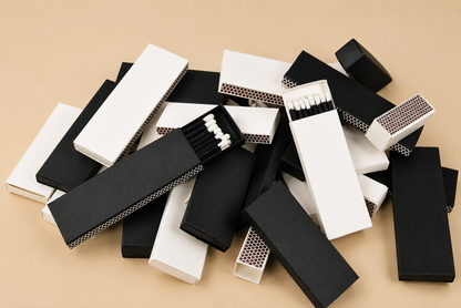 2" Blank 3-Sided Matchboxes – Filled with Matches