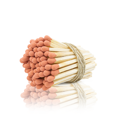 2-Inch Loose Matchsticks – Orange Tip Wooden Safety Matches