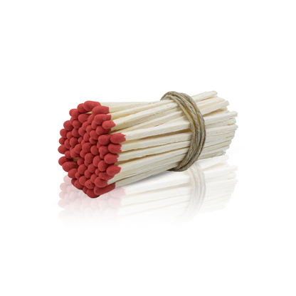 3-Inch Loose Matchsticks – Red Tip Wooden Safety Matches