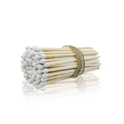 3-Inch Loose Matchsticks – White Tip Wooden Safety Matches