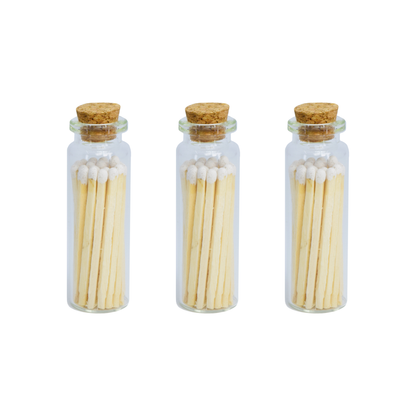 2-Inch Loose Matchsticks – White Tip Wooden Safety Matches