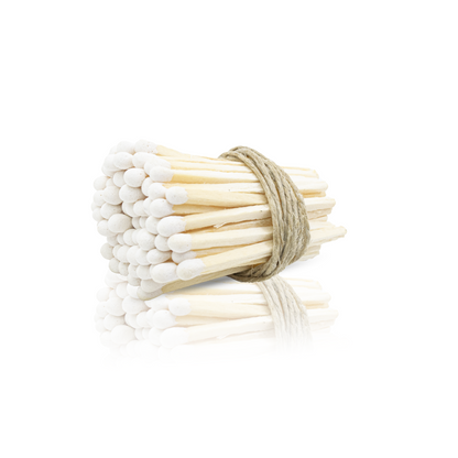 2-Inch Loose Matchsticks – White Tip Wooden Safety Matches