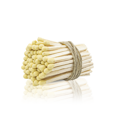 2-Inch Loose Matchsticks – Yellow Tip Wooden Safety Matches