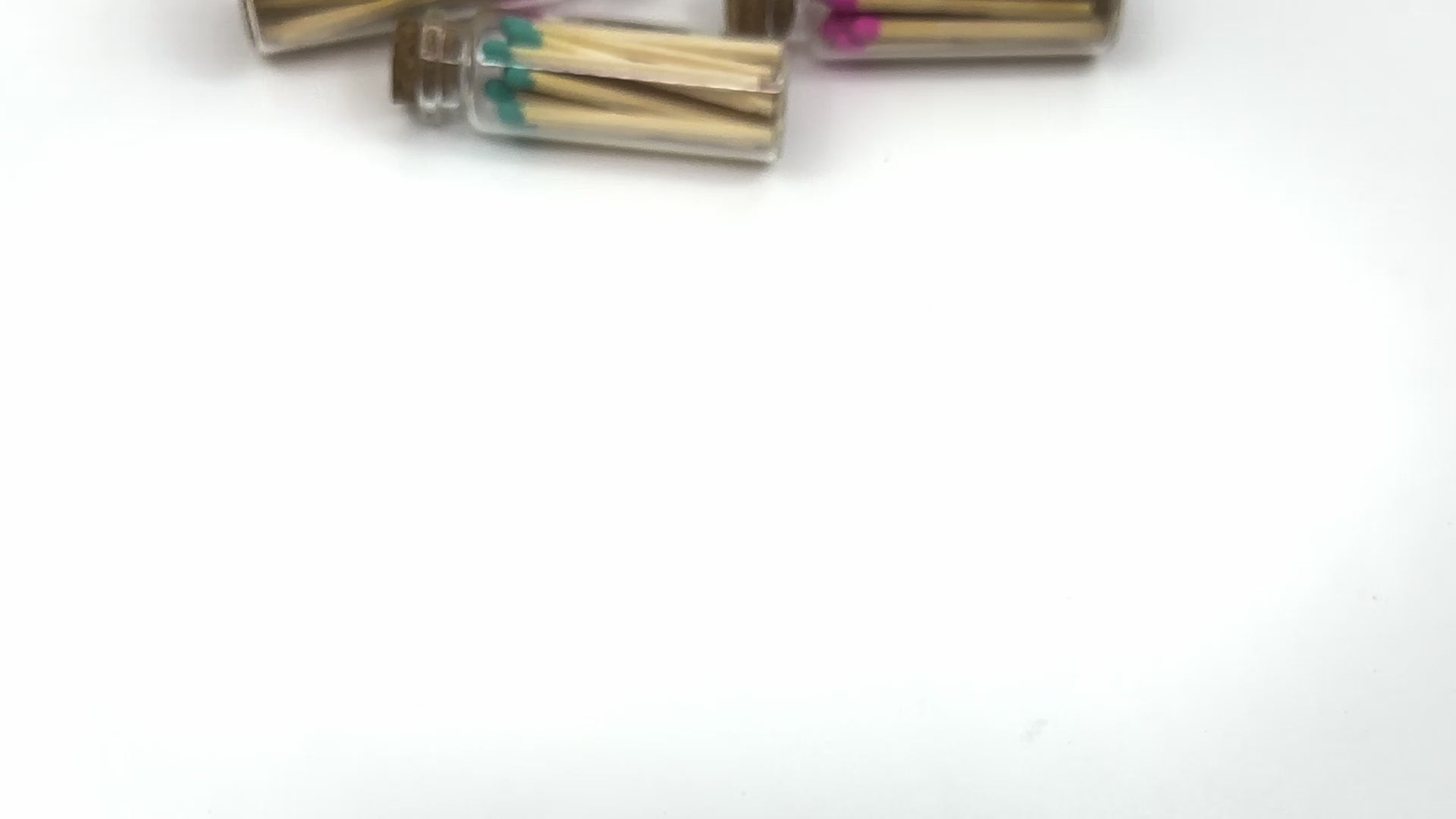Set of 40 Artisan Matchsticks 2 Colored Safety Matches 