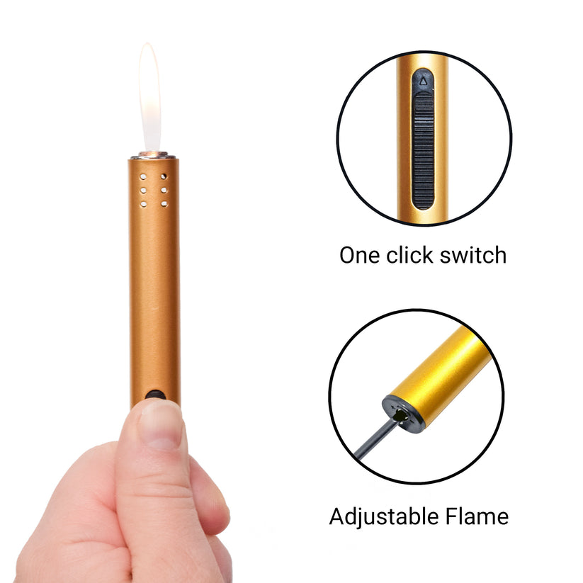 Long Slim Gas Candle Lighter Refillable Chandler Studio